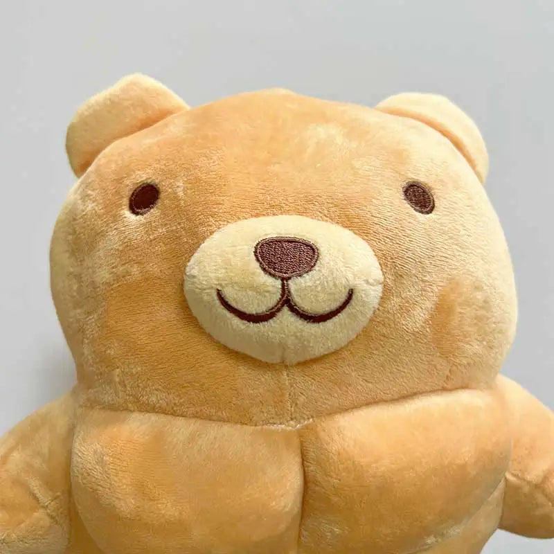 Cute Muscle Body Teddy Bear Plush Toys Stuffed animal Boyfriend Huggable Pillow Chair Cushion Birthday holiday gift for Boy Girl