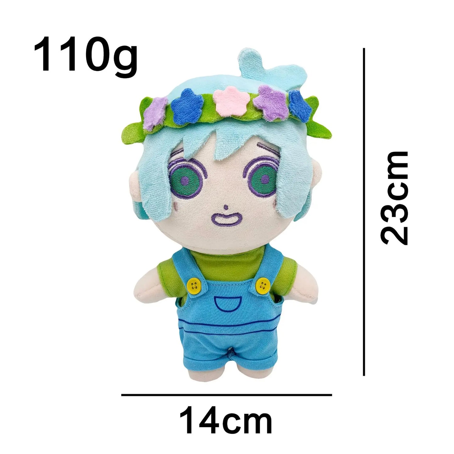 8" Omori Plush Doll Cartoon Stuffed Pillow Toy Plushies Figure Cute Gifts Omori Cosplay Props Merch Game OMORI Sunny Plush Toys