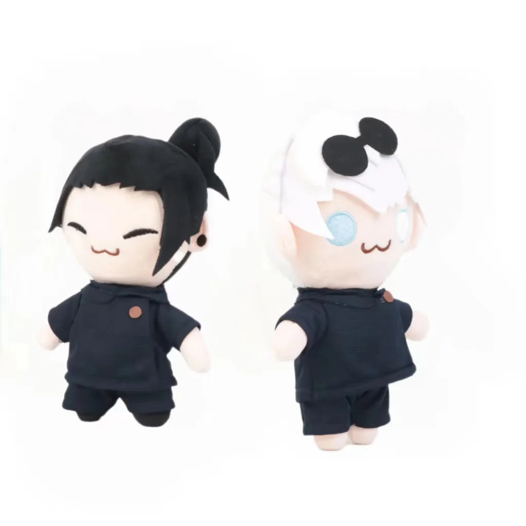 New Jujutsu Kaisen hand puppet plush toy Toys Cute Soft Stuffed Gojo And Geto Pillow Dolls For Kid Birthday Christmas Gift 21CM