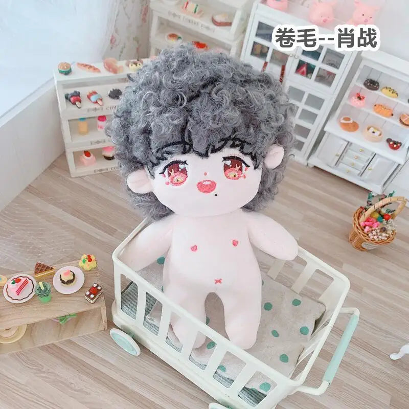 20cm IDol Doll Star Plush Cotton Dolls Cute Stuffed Plushies Figure Dolls Toys Fans Collection Children Gifts