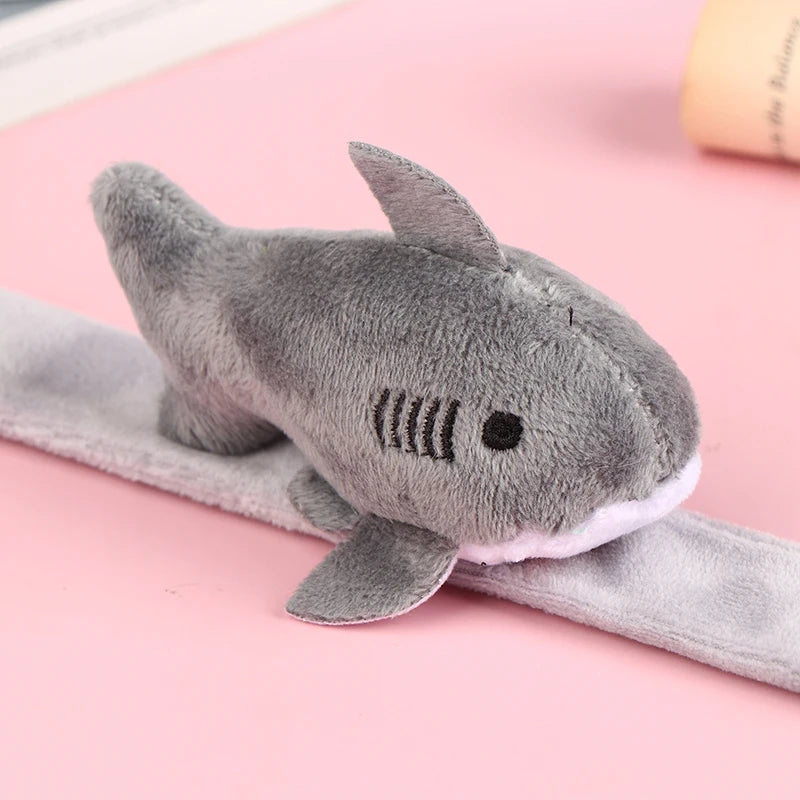 Kid's Belt Plush Toy Little Shark Animal Plush Stuffed Toy Hair Hand Decoration Doll