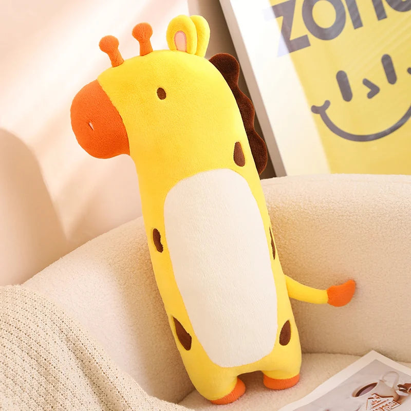 Long 60CM Huggable Super Soft Stuffed Animals Sleeping Pillow Plush Elephant&Deer&Foxes Toys Cushion Kids Appease Peluche