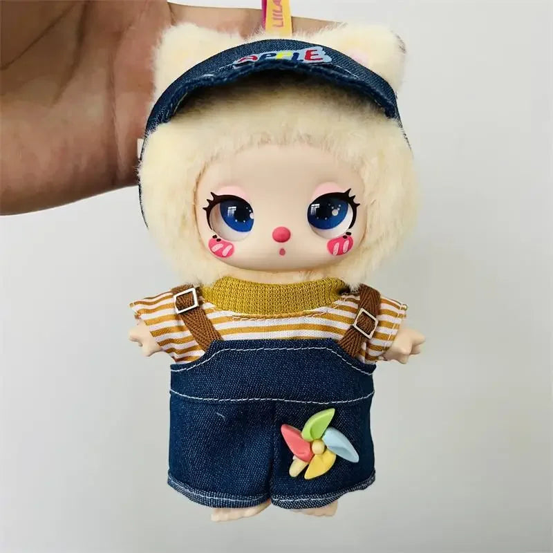 For 17 cm Liila Lucky cat clothes New plush clothing outfit customized Dolls Accessories Cute Decoration