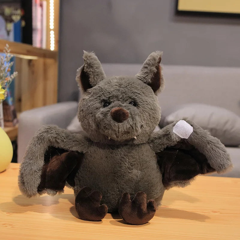 24cm Creative Cartoon Bat Plush Toy Dark Elf Cute Bat  Soft Personality With Sleep Storytelling Plush Toy Gift For Friend