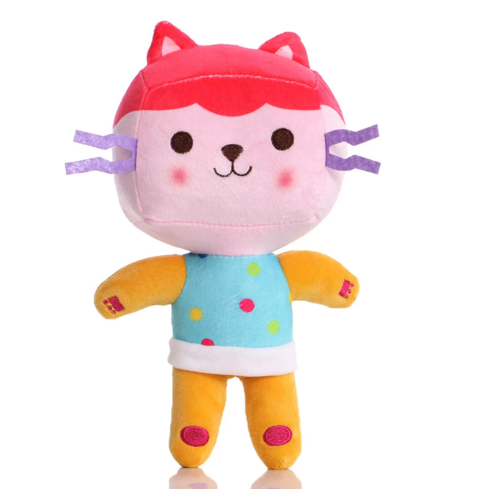 Animals Plush Gabby Dollhouse Lovely Plush Gaby Toy Plush House Cat Doll Cartoon Stuffed Animals Mermaid Cat Plushie Dolls Kids