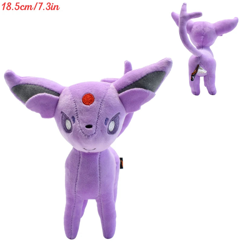 Pokemon Vaporeon Leafeon Eevee Espeon Umbreon Soft Plush Toys Anime Glaceon Jolteon Flareon Stuffed Animals Peluche Dolls Gifts