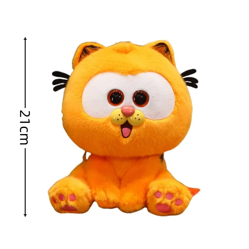 Garfield Plush Lazy Cat Stuffed Doll Anime Kitty Toys Bag Pendant Cute backpack Decor Keychain Xmas Birthday Gifts For Kids