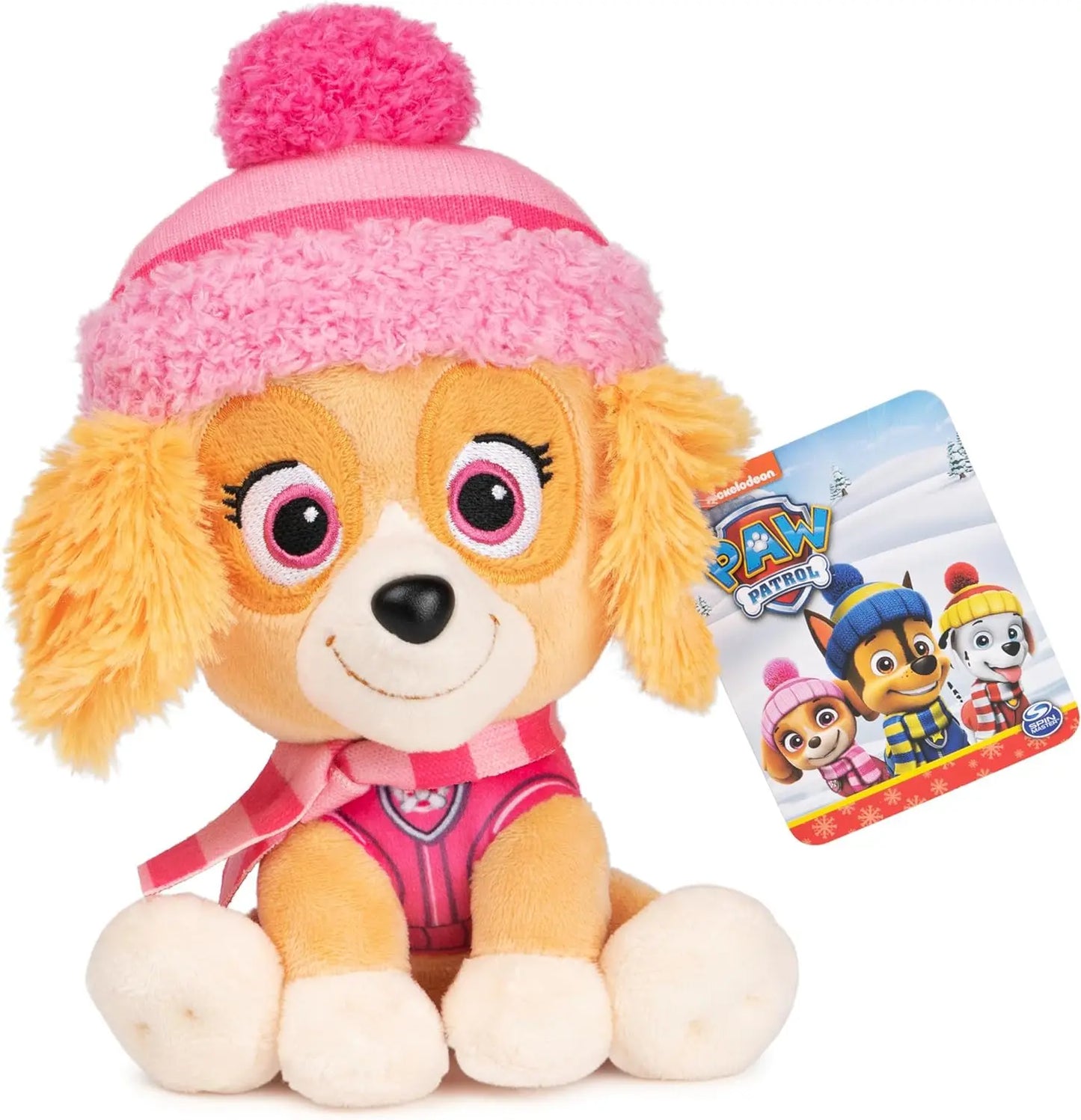 Genuine Paw Patrol 9kinds Chase Skye Everest in Signature Snow Rescue Uniform 6" 15-18cm Anime Doll Plush Toy Children Gift