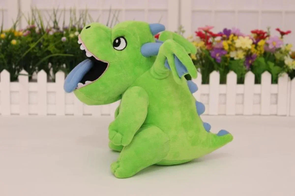 25-36cm Bandai Tribal Flying Plush Dragon Baby Royal Revenge Rolling Wood Doll Stuffed Animal Pillow Conflict War Toy Model