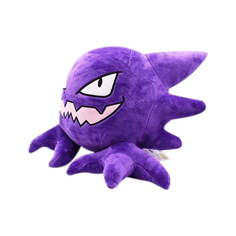 Pokemon Anime Cartoon Haunter Evolution Edition Gengar Plush Toy Kawaii Cute Soft Plushie Doll Toys Children Gifts