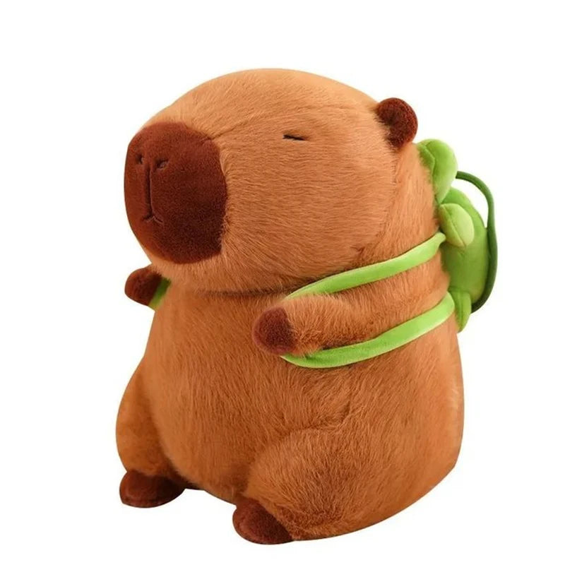 1PC Cute Turtle Backpack Capybara Plush Toy Stuffed Animals Soft Doll Kids Toys Birthday Gift Backpack Bear Toy Lucky Gift