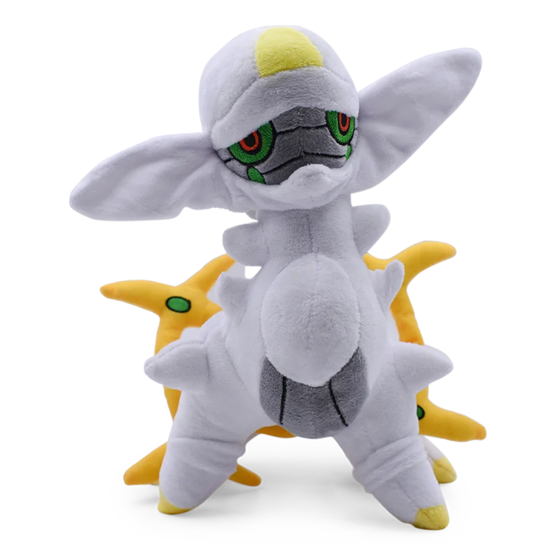 Arceus Peluche Pokemon Plush Toys Kawaii Stuffed Dolls Cartoon Cute Dolls Birthday Christmas Gift For Kids Friends Collection