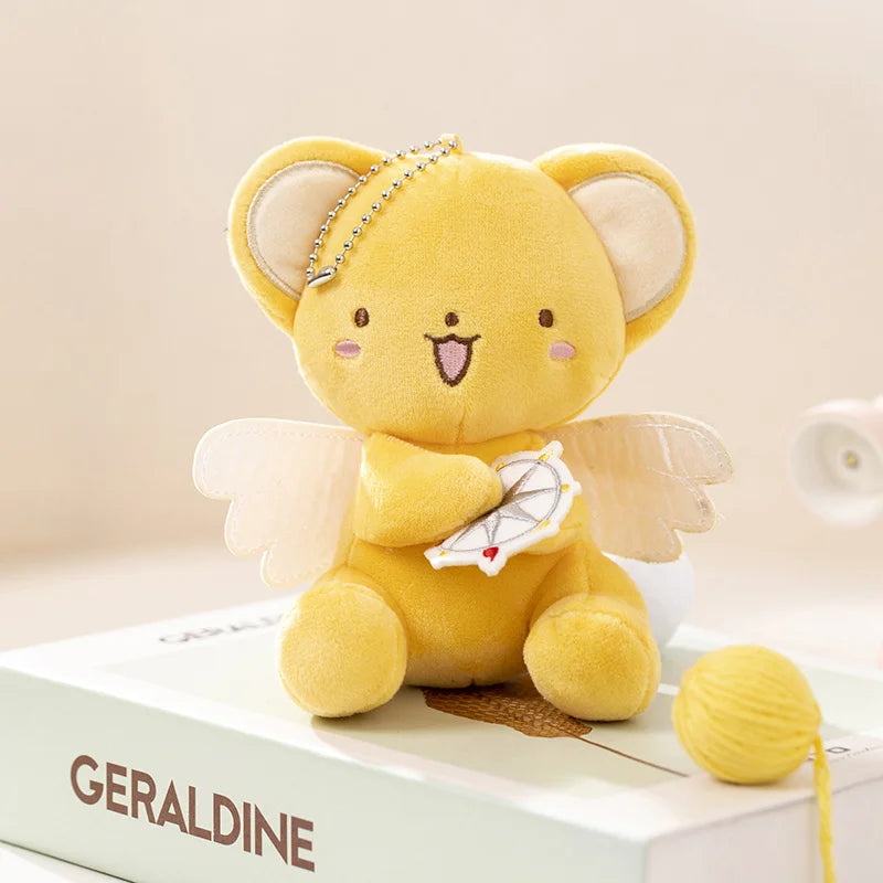 13cm Cute Cat With Wing Plush Doll Pendant Doll Beautiful Room Car Bag Decoration Pendant Opening Holiday Gift