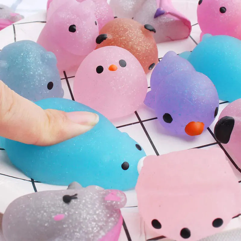 Mochi Squishy Glitter Kawaii Anti-Stress Fidget Toys