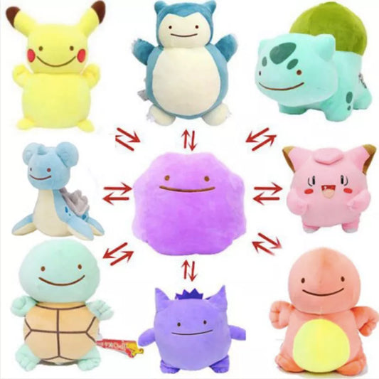 Pokemon Anime Reverse Plushie Dolls - Plushy Mart