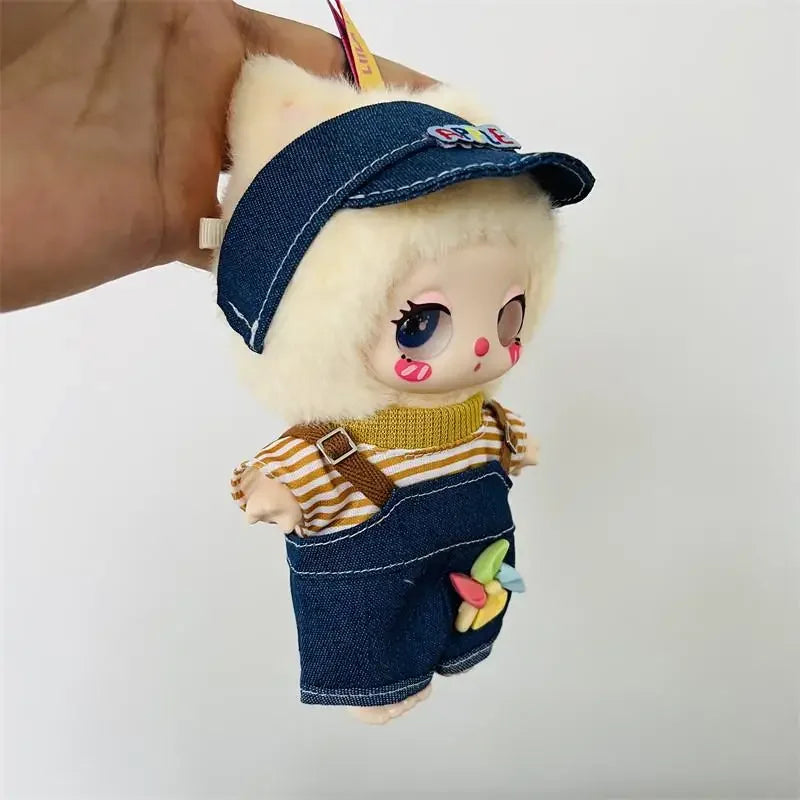 For 17 cm Liila Lucky cat clothes New plush clothing outfit customized Dolls Accessories Cute Decoration