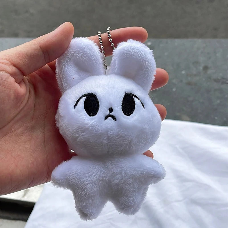 Kpop Cartoon Cheetah Lee Doyoung Mark Same Plush Keyrings Q Styles Mini Gomdo Lee Taeyong Keychains Key Rings Bag Pendants