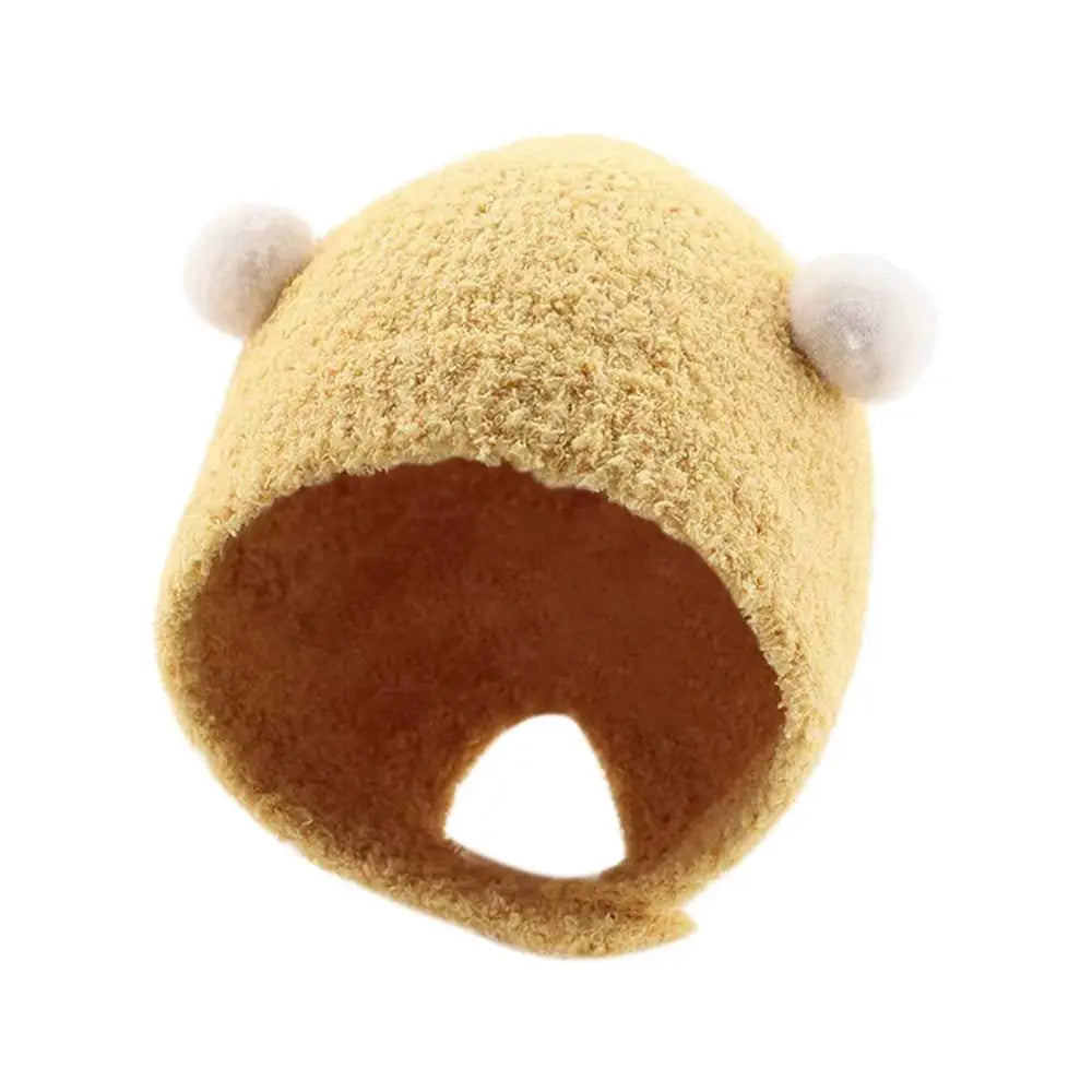 Plush Hat Warm Autumn Winter Hats Hip Hop Soft Warmer Bonnet Pullover Cap Skullies Cap Newborn Cap Newborn Toddler