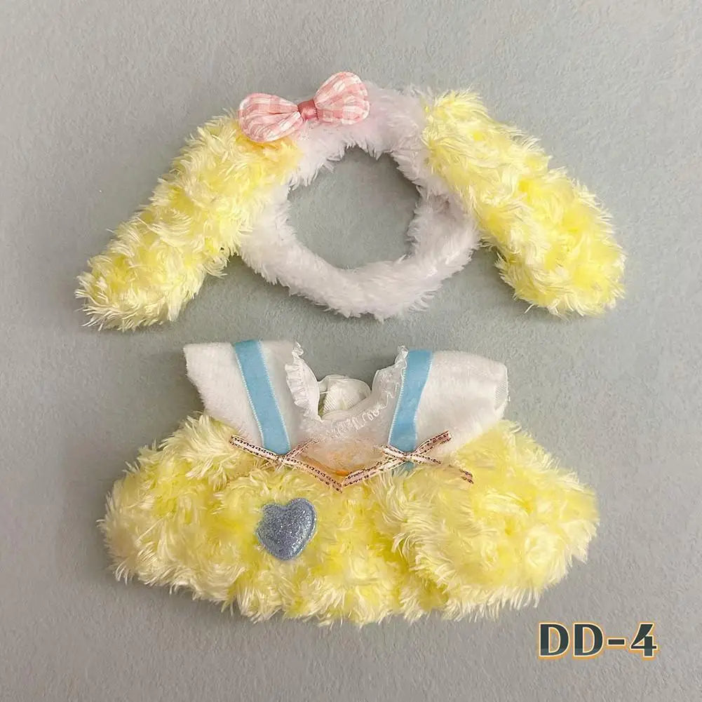 For Nommi /20 cm Cotton Doll Clothing Set Clothing Toy Accessories Clothing Toy Accessories for doll cloth decoration