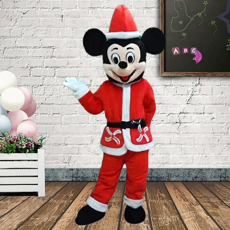 Hot Disney Mickey Minnie Mouse Cartoon Character Costume Stitch Mascot Costume Christmas Party Props Advertising Fancy Dress