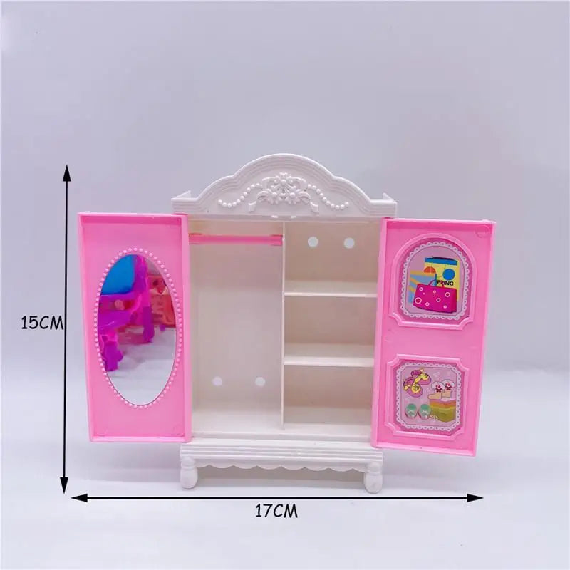 For Barbie doll wardrobe Accessories Doll Accessories Kit for Barbie Toys Girls Gift