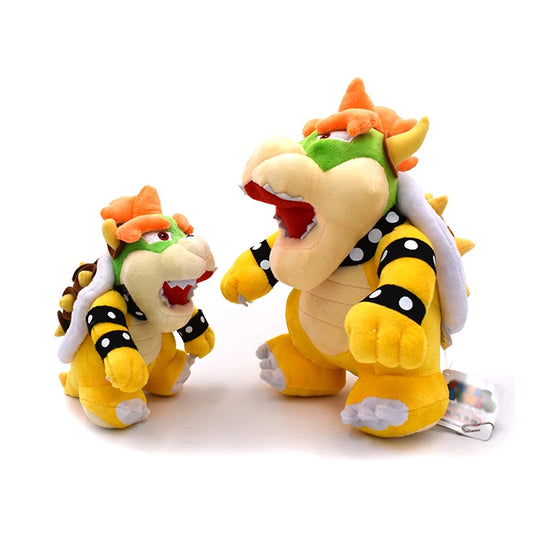 super Mario Bros Plush Toys Wonder Bowser Jr Meowser Lemmy Iggy Bowser Anime Stuffed Cartoon Peluche Dolls Kids Gifts