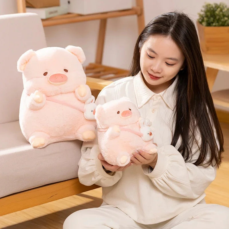 Creative Lulu Pig Bread Plush Kawaii Toy Anime Plushie Doll Cute Stuffed Soft Animal For Children Girlfriend Birthday Gift