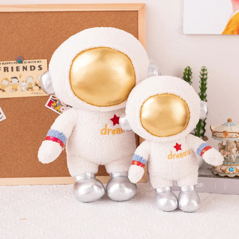 60CM Plush Rocket Astronaut Toy Stuffed Spaceship Throw Pillow Home Decor Birthday Gift Space Discovery Educational Toy