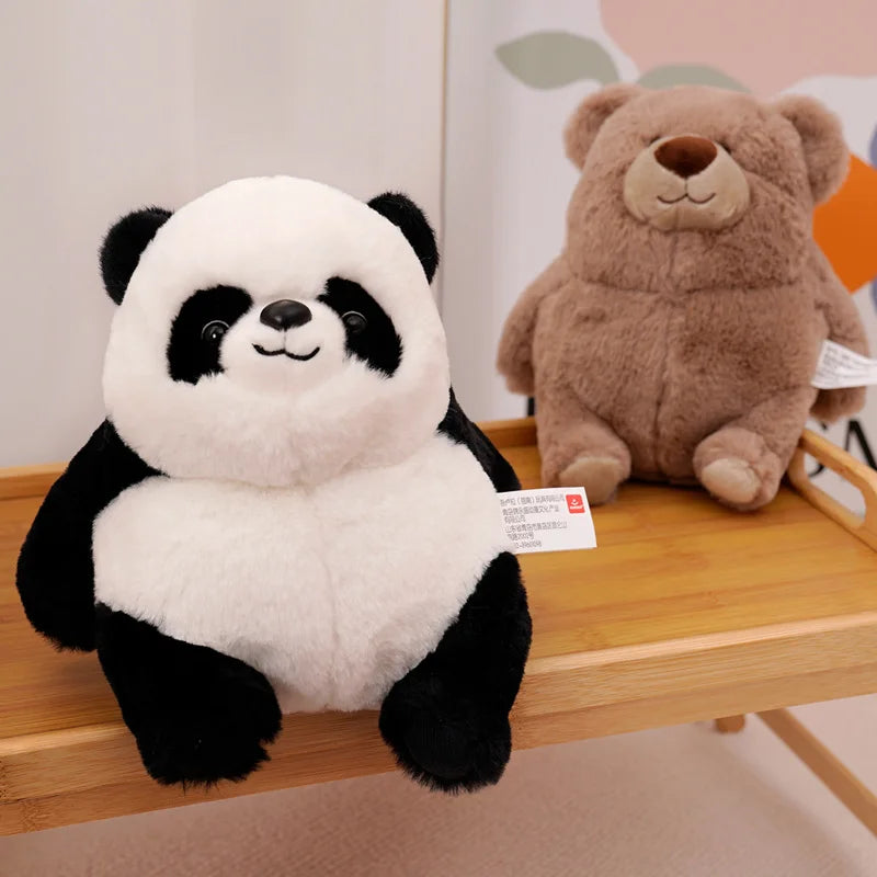 22-40cm Soft Animal Cute Fat Bear Panda Plush Toy Soft Cartoon Animals Stuffed Lovely Doll Baby Pillow Kids Appease Gift