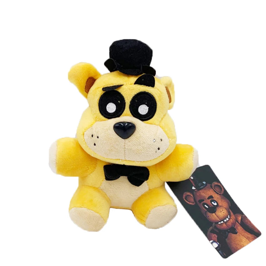 18cm FNAF Plush Toys Kawaii Freddys Animal Foxy Bonnie Bear Ribbit Stuffed Plush Toys In Stock Plush Birthday Gift for Kids