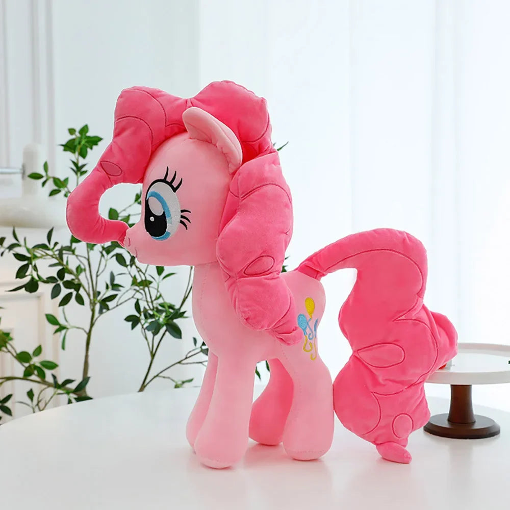 30CM My Little Pony Kawaii Toys Pinkie Pie Fluttershy Twilight Sparkle Soft Stuffed Dolls Ornaments Plushie Gifts For Kids