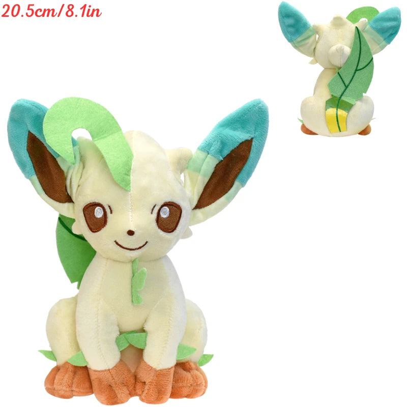 Pokemon Vaporeon Leafeon Eevee Espeon Umbreon Soft Plush Toys Anime Glaceon Jolteon Flareon Stuffed Animals Peluche Dolls Gifts