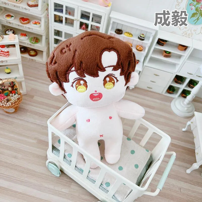 20cm IDol Doll Star Plush Cotton Dolls Cute Stuffed Plushies Figure Dolls Toys Fans Collection Children Gifts