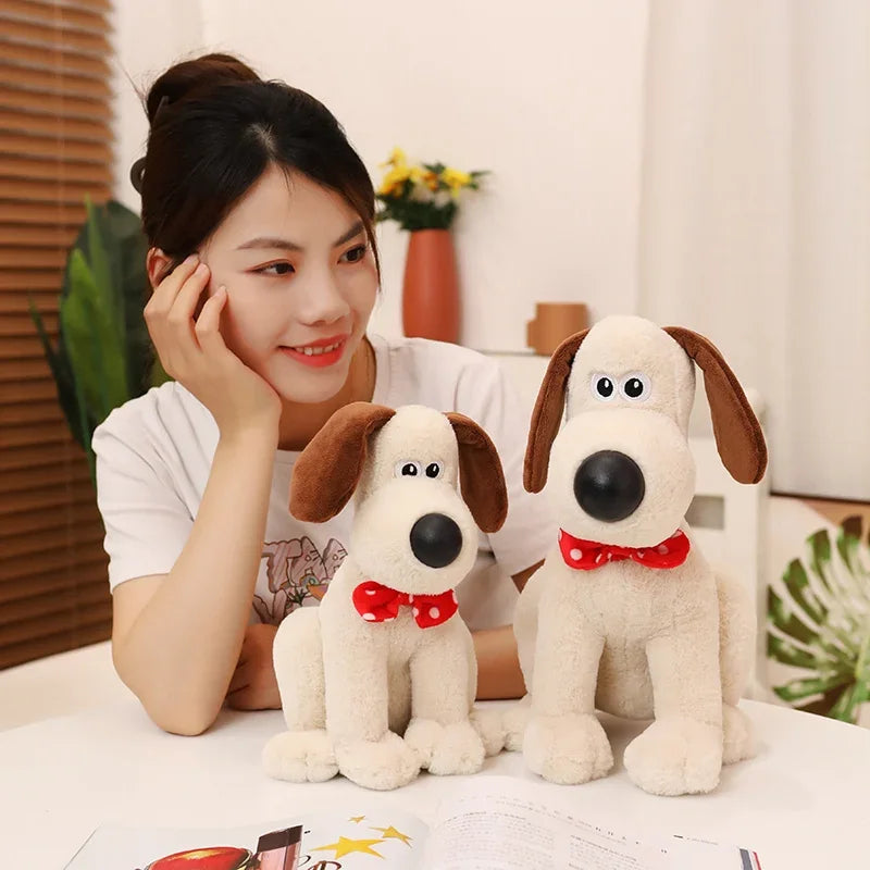 Simulation Big Ears Nose Dog Plush Toy Stuffed Animal Toy Pet Dog Toys Super Cute Realistic Dog Toy Studio Photography Prop