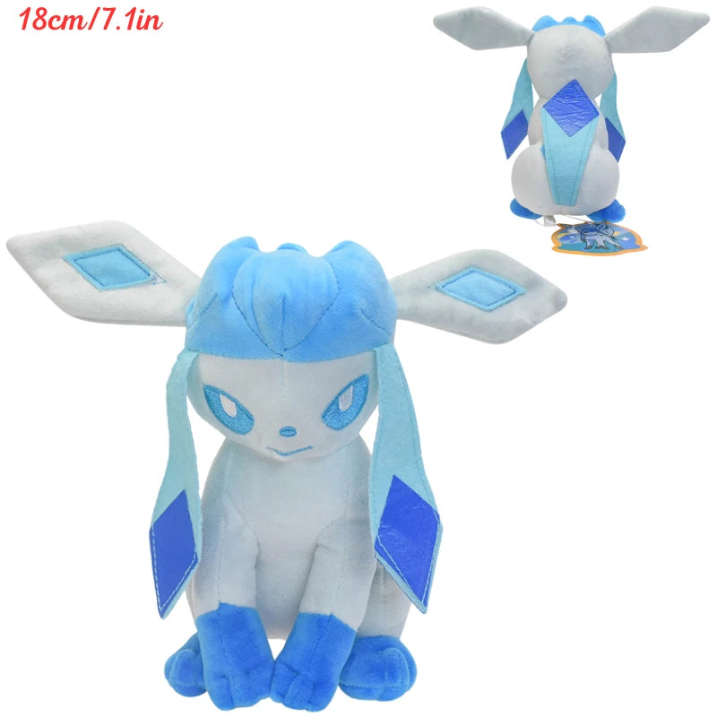 Pokemon Vaporeon Leafeon Eevee Espeon Umbreon Soft Plush Toys Anime Glaceon Jolteon Flareon Stuffed Animals Peluche Dolls Gifts