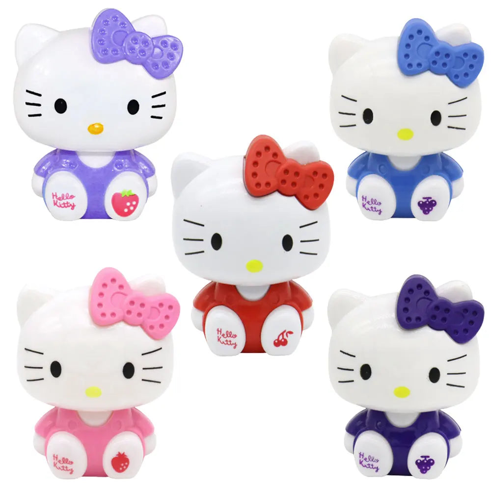 Sanrio Figuren Doll Cute Hello Kitty Action Figure Cake Decoration PVC Model Desktop Toy Car Deco Ornaments Children's Gift