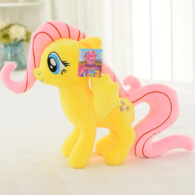 20Cm My Little Pony Plush Toys Anime Twilight Sparkle Fluttershy Pinkie Pie My Little Pony Soft Stuffed Doll Kids Birthday Gifts