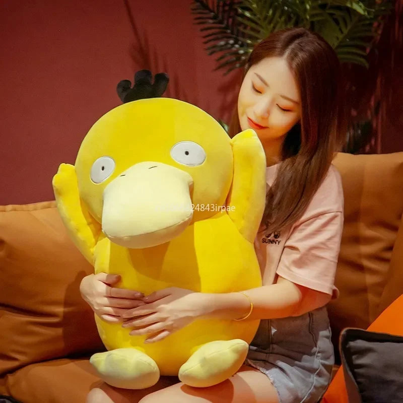 45cm Pokémon Doll Lying Down Psyduck Stuffed Animal Doll Peluche Large Pillow Kawaii Children's Birthday Gift  Pokemon Plush