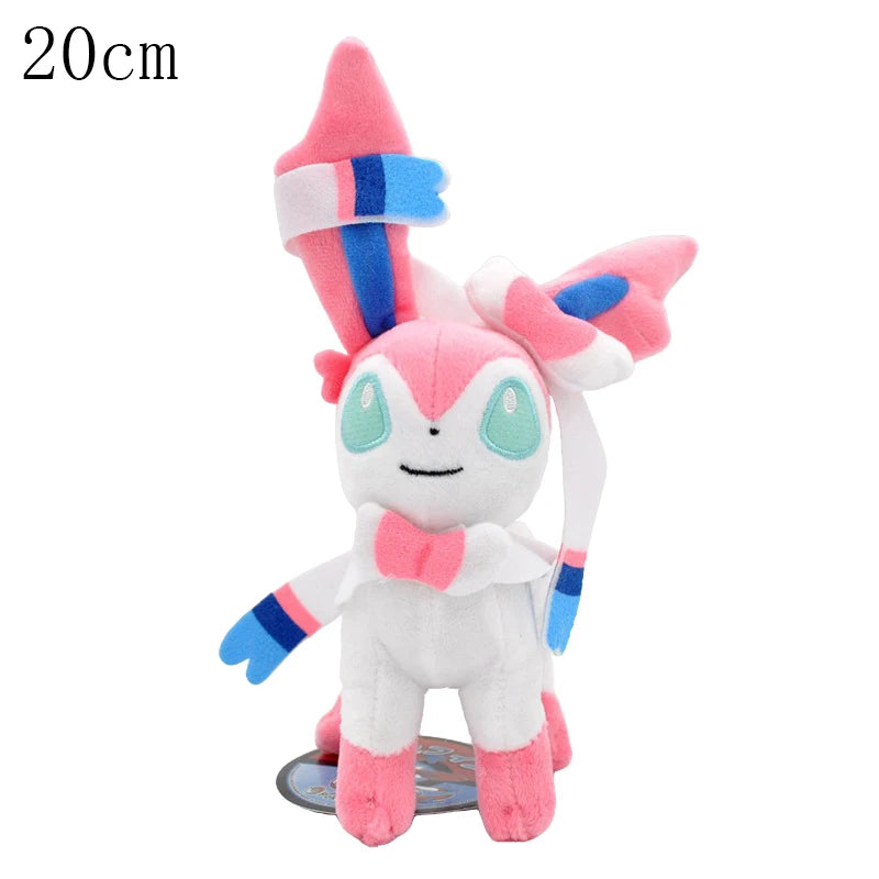 Pokemon Deerling Victini Snivy Emolga Tepig Plush Toy Cute Anime Jirachi Mewtwo Quilava Gengar Charizard Stuffed Animals Doll