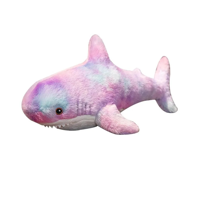 1pc 30cm Shark Stuffed Romantic Purple Animal Soft and Cute Plush Toy Accompanying Kids to Sleep Gift Interior Decoration