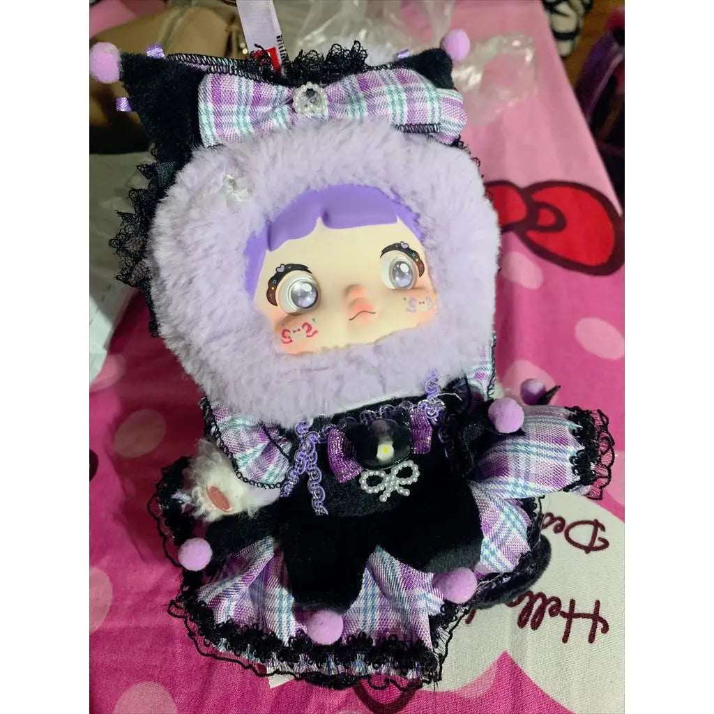 For Nommi/20CM Cotton Doll Rompers Cartoon Plush Doll Replacement Outfit Lolita Dress Playing House Accessories DIY Mini Clothes