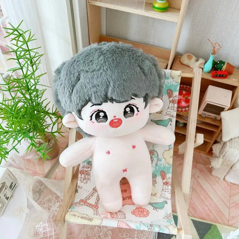 20cm IDol Doll Star Plush Cotton Dolls Cute Stuffed Plushies Figure Dolls Toys Fans Collection Children Gifts