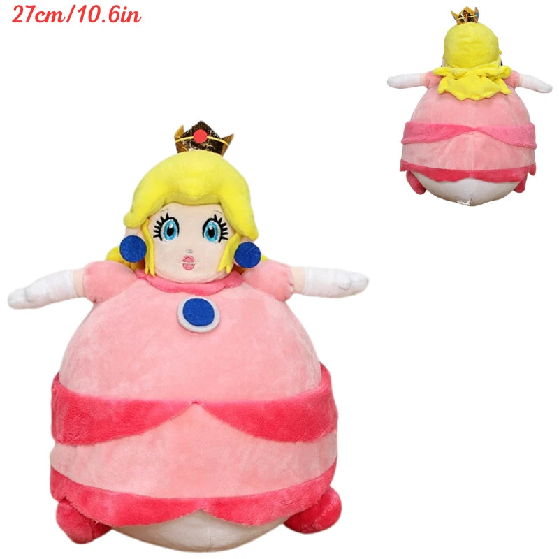 Kawaii Mario Koopa Troopa Yoshi Goombella Plush Toys Cute Anime Koops Princess Peach Mushroom Donkey Kong Stuffed Peluche Dolls