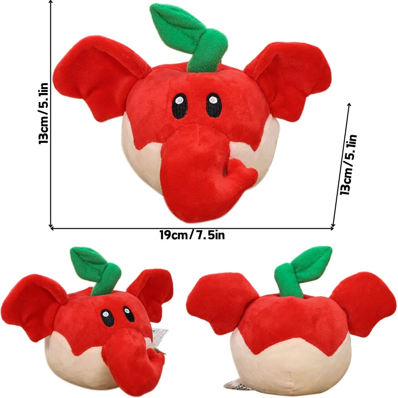 Kawaii Elephant Mario Luigi Princess Peach Daisy Toadette Soft Plush Toys Poplin Fire Spike Rolla Koopa Condart Pleuche Dolls