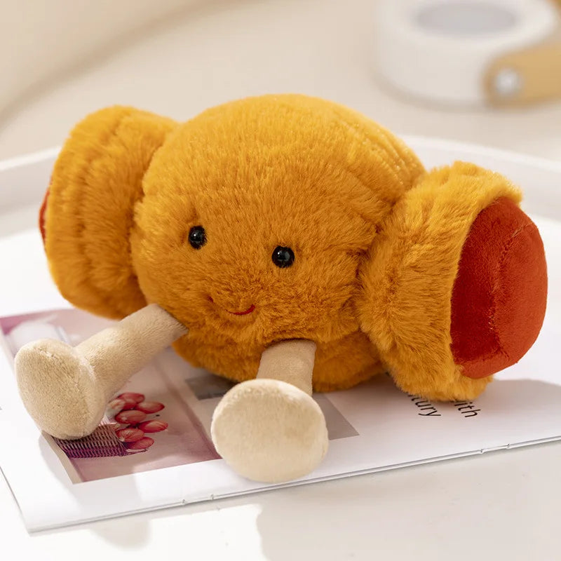 jellycat peripherals plush toys cute plush bread toys birthday gifts baguettes croissants girls' backpacks pendants comic gift