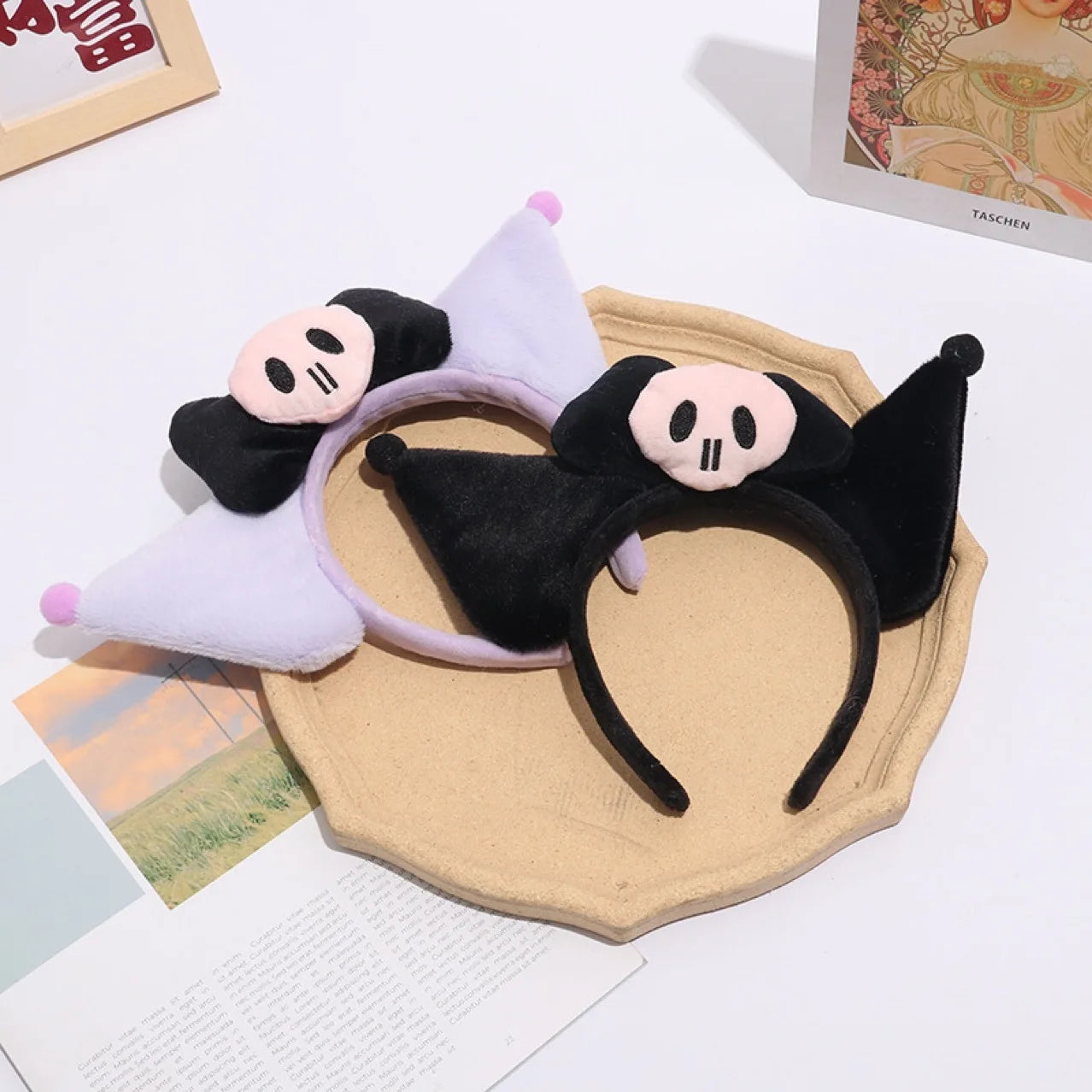 Kawaii Sanrio Headband - Kuromi My Melody Cinnamoroll Plushie Hair Accessories