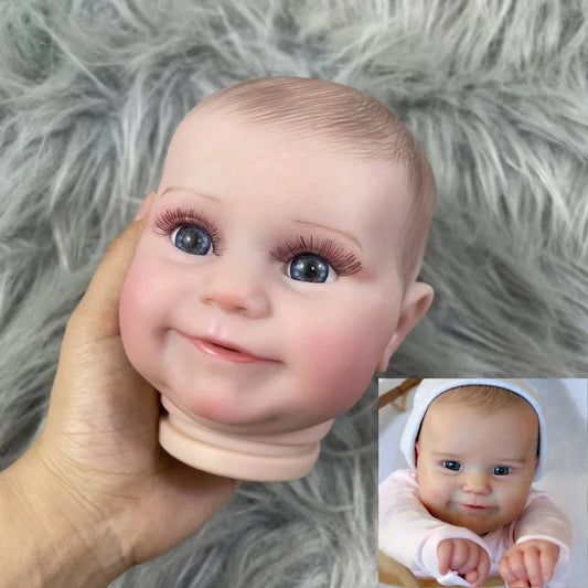 19/24 Inch Reborn Maddie Painted Vinyl Doll Kit 3D Skin Visible Veins Doll Mold Parts With Cloth Body