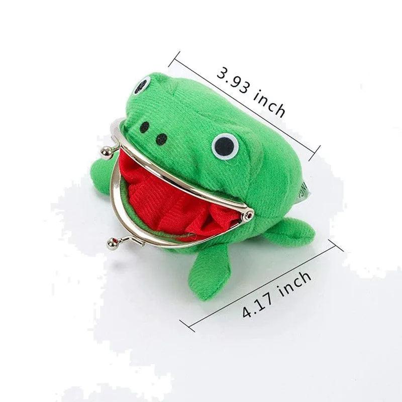 Plush Frog Coin Wallet Anime Ninja Wallet Halloween Role Playing Ninja Theme Party Gift