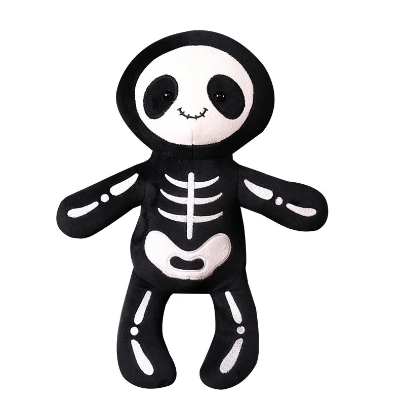 New Halloween Skeleton Bob Plush Doll Halloween Props Skeleton Throw Pillow Toys Send Boys and Girls Plush Toys Halloween Decora