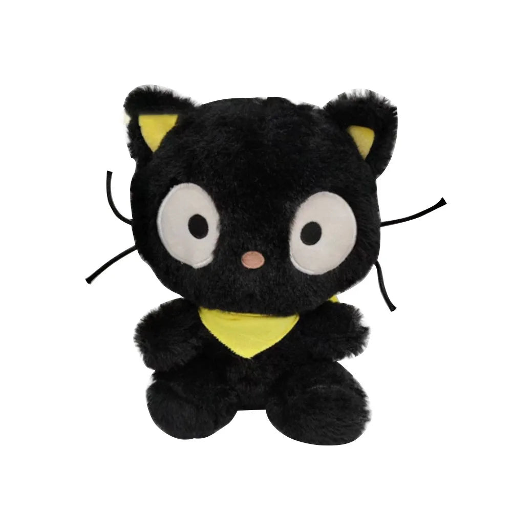 TreasuringU Lovely Black Cat Plush Toys Kawaii Stuffed Animal Black Dolls House Sofa Car Pillows Children Birthday Gifts